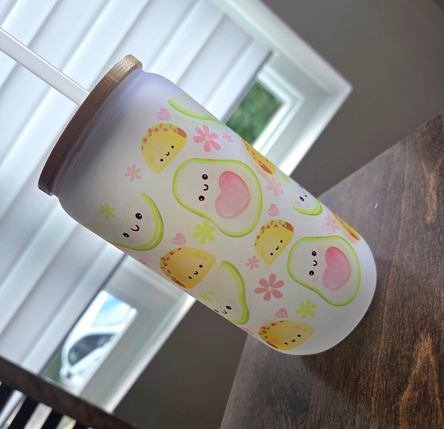 Verre givré avocats / tacos