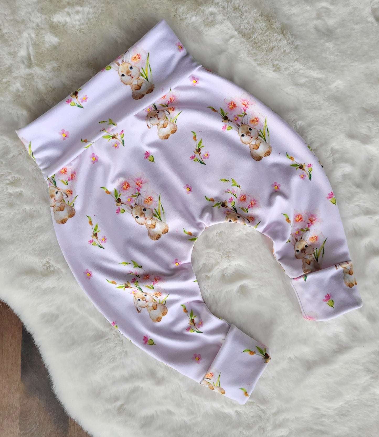 Pantalon lapin rose 6/36