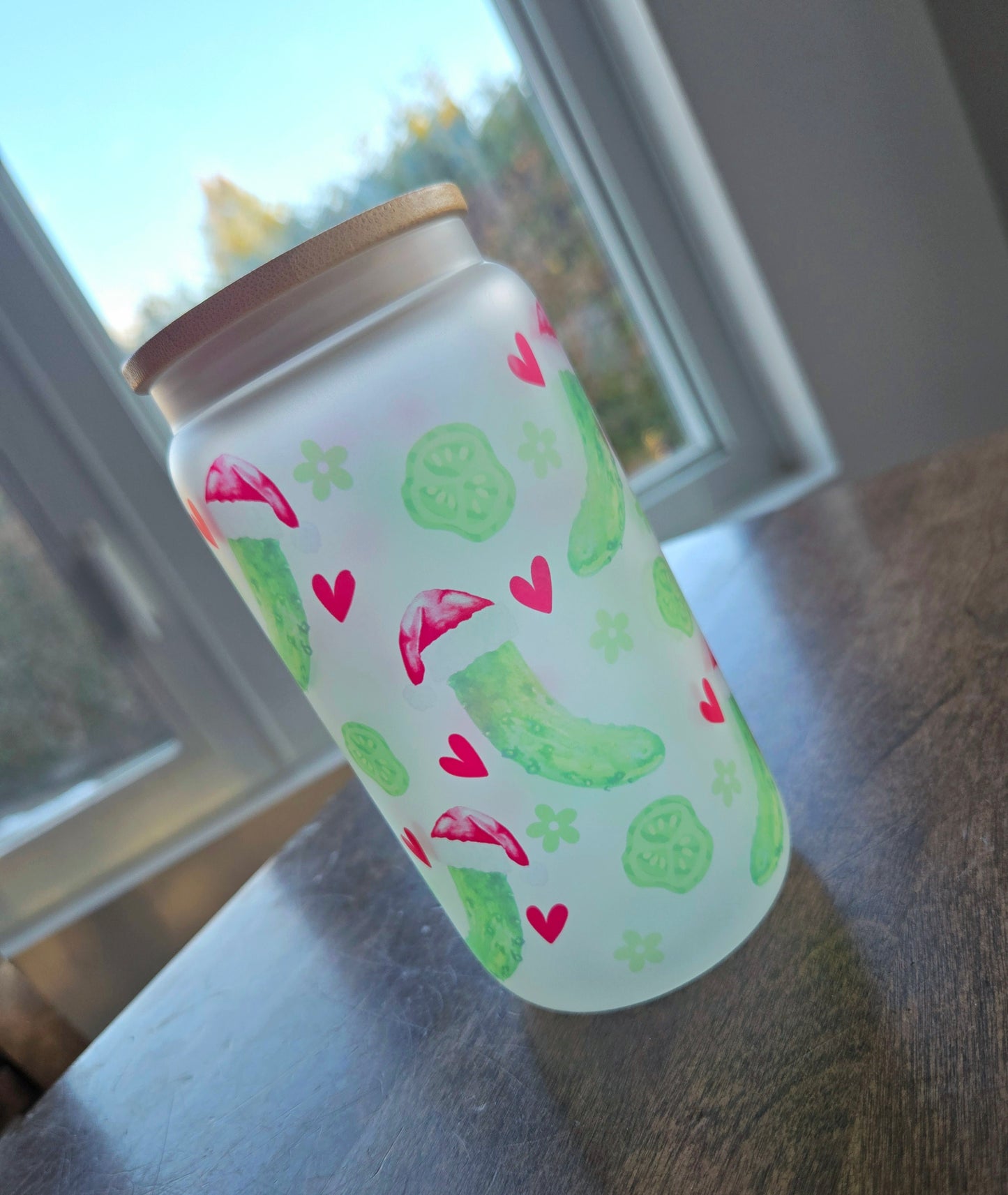 Verre cornicons de Noël