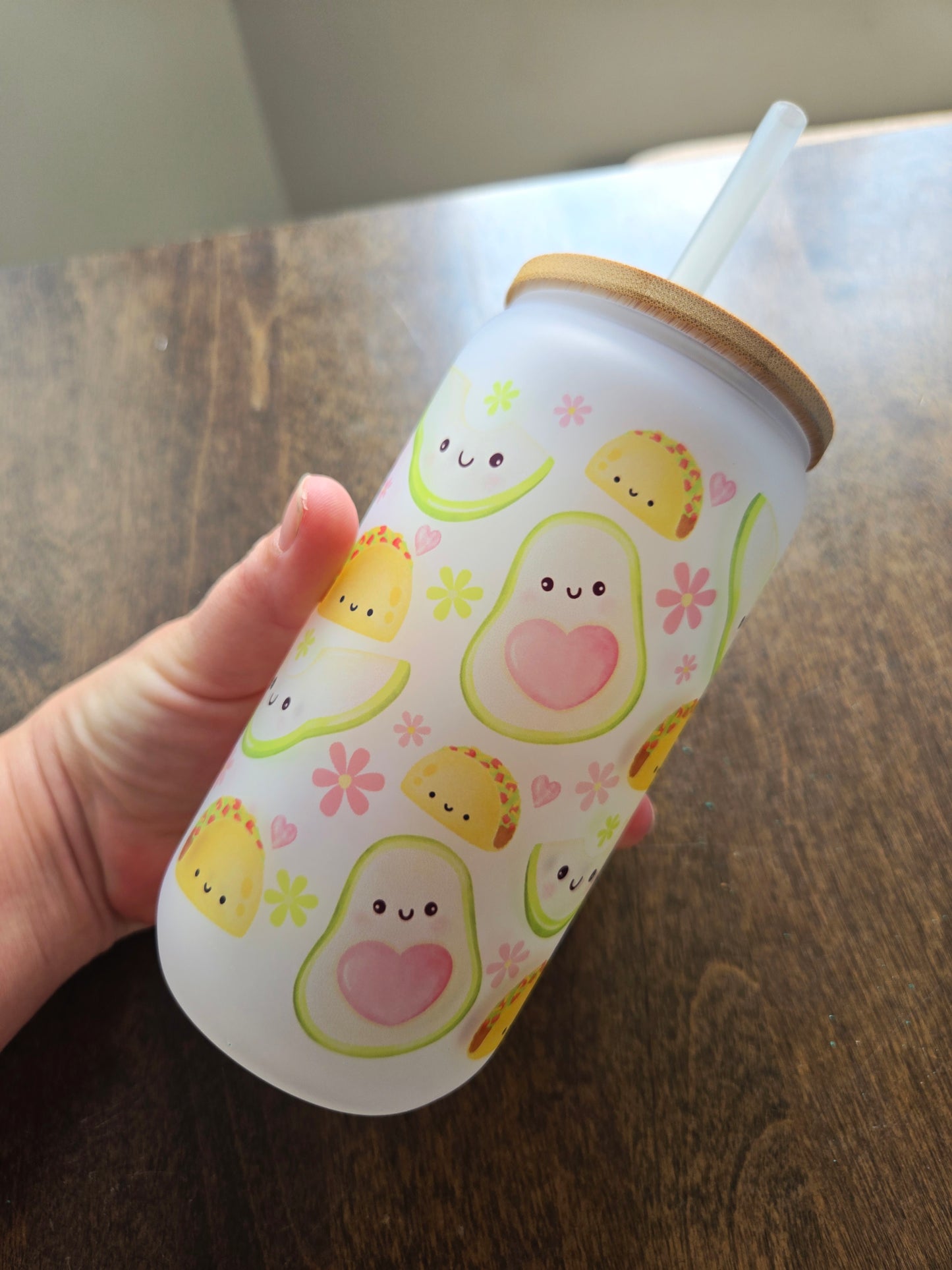 Verre givré avocats / tacos