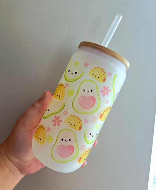 Verre givré avocats / tacos