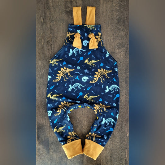 Romper  dinos bleu