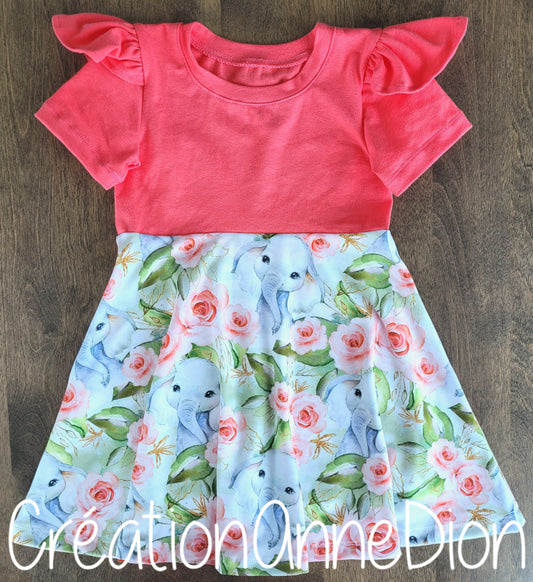 robe éléphants